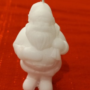 (Set of 3) Santa Claus Candles